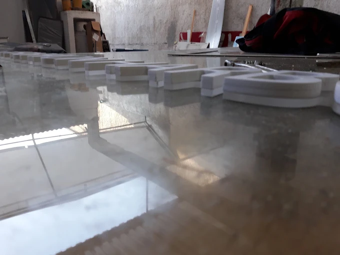Corte de Acrílico Espejo CNC Cancún